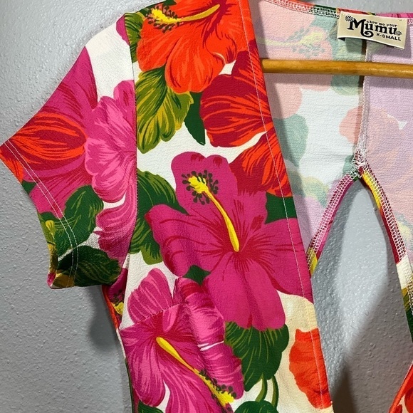 Show Me Your MuMu Hawaiian IBIZA DRESS Floral Size XSmall - Picture 6 of 11